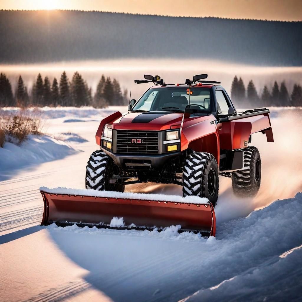 Snow Plow For 4 Wheeler